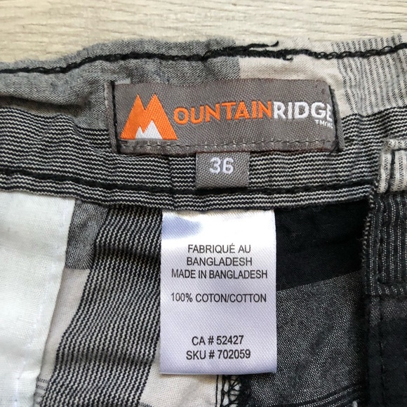 Mountain Ridge Plaid Shorts - Picture 2 of 2